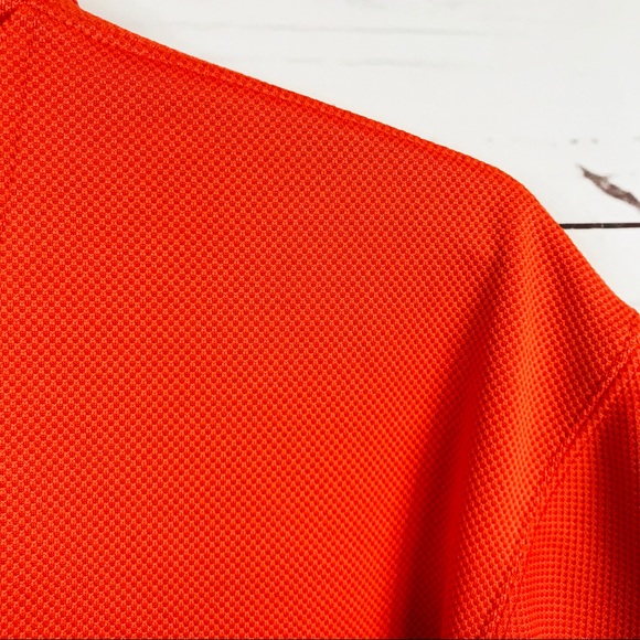 Mens Columbia Orange Polo Size L - Picture 5 of 7